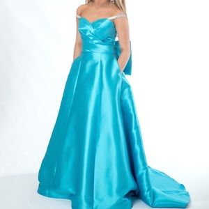 Blue Jovani Dress